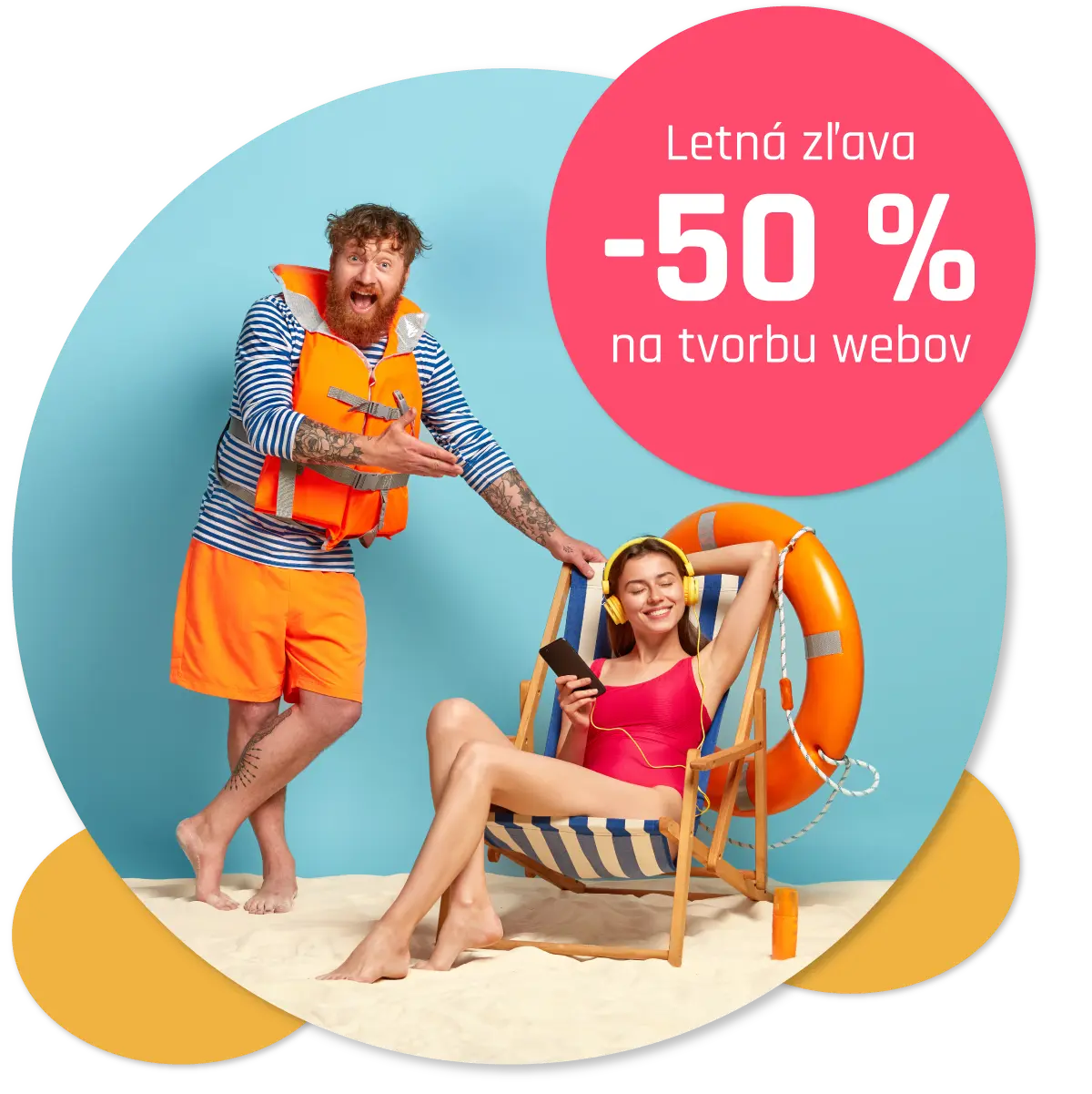Zľava 50 % na tvorbu webu
